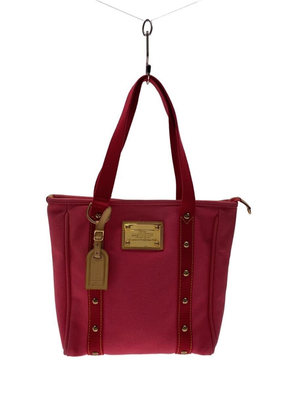LOUIS VUITTON Cabas Antigua Canvas RED